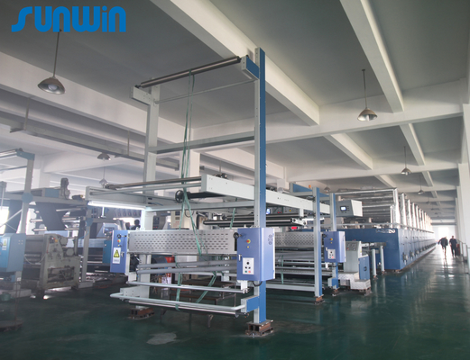 Hot Air Drying Textile Finishing Machine Fabric Stentering Process Equipment