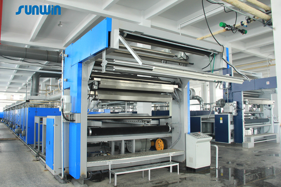 Loop Steamer 12 Chambers Textile Stenter Finishing Machine 185KW