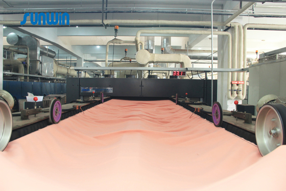Tubular Slitting Open Width Knitted Fabric Cloth Finishing Machine 2800mm
