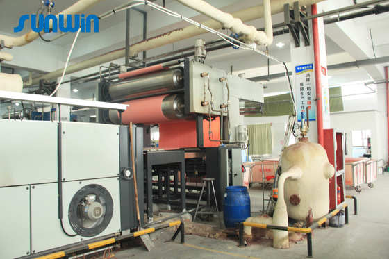 2800mm Fabric Compactor Shrinage Stenter Finishing Machine For Knitted Fabric
